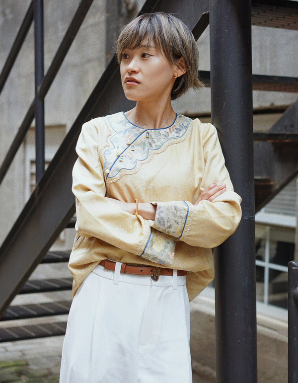 MODIFIED MANCHU BLOUSE