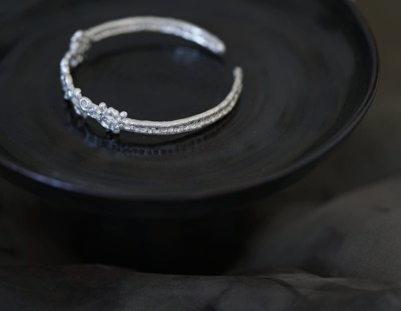 ROSE LACE BANGLE