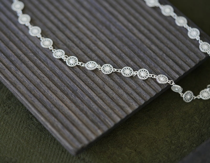MIAO SUN DRUM CHOKER / NECKLACE