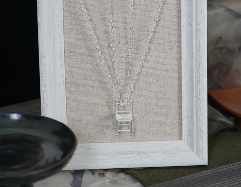 LATTICE CHAIR PENDANT/BROOCH