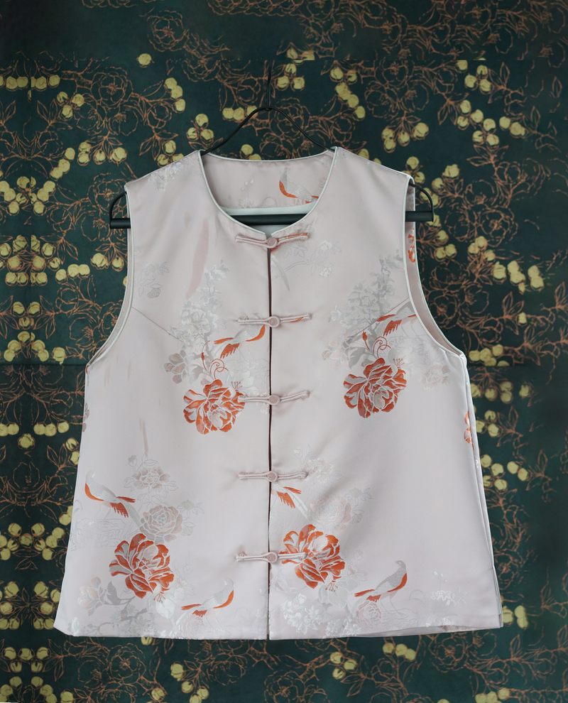 FU RONG WEN HIBISCUS VEST