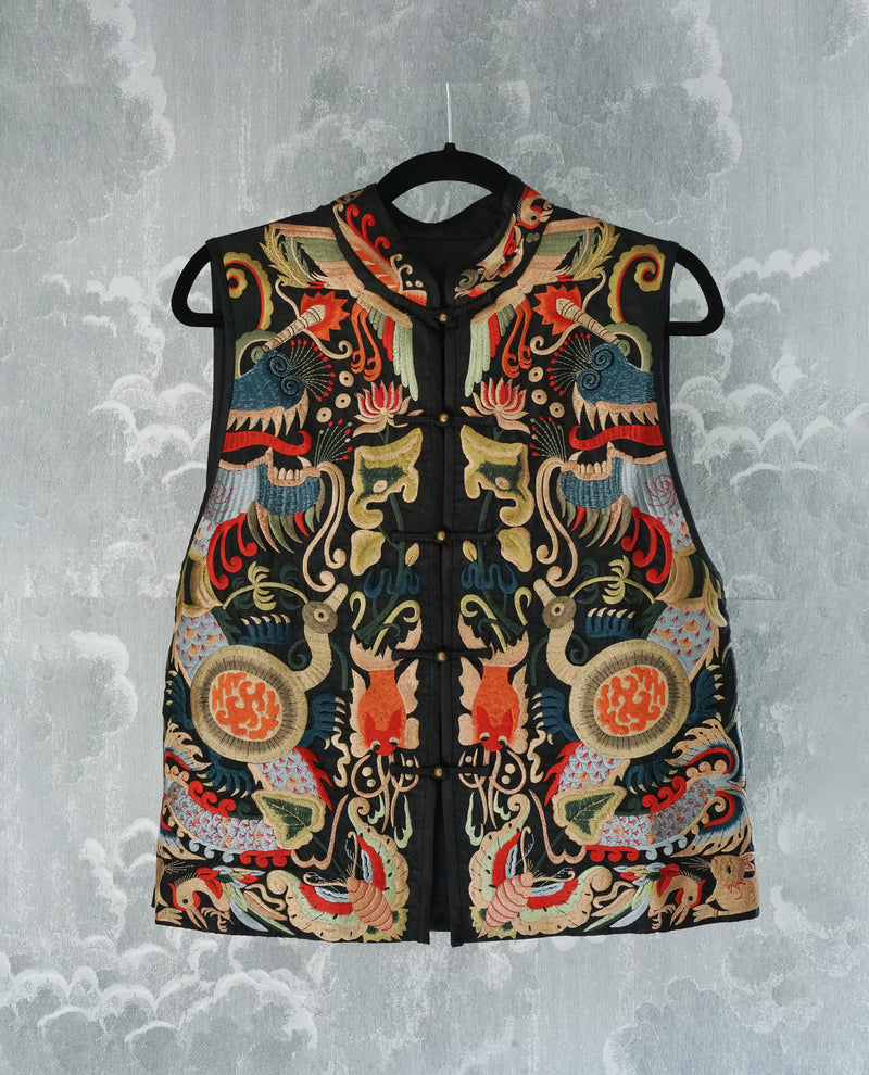 FEI YU FENG NIAO WEN EMBROIDERED VEST