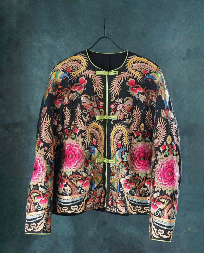 MU DAN FENG NIAO WEN EMBROIDERED JACKET