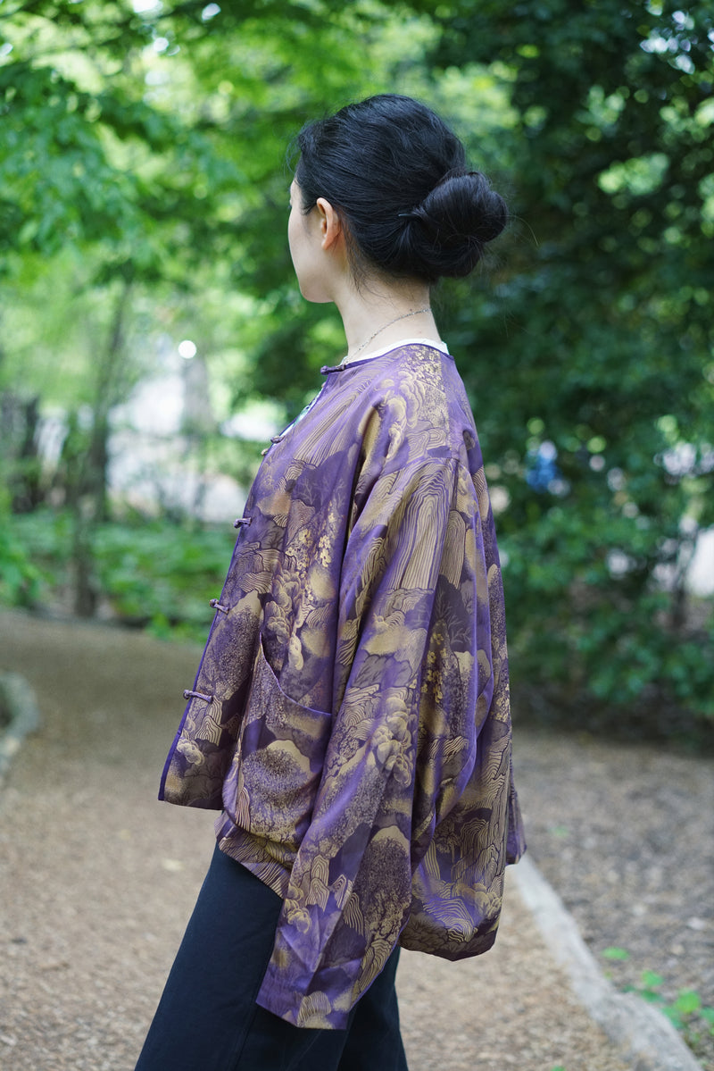 SHAN YUN WEN PURPLE JACKET