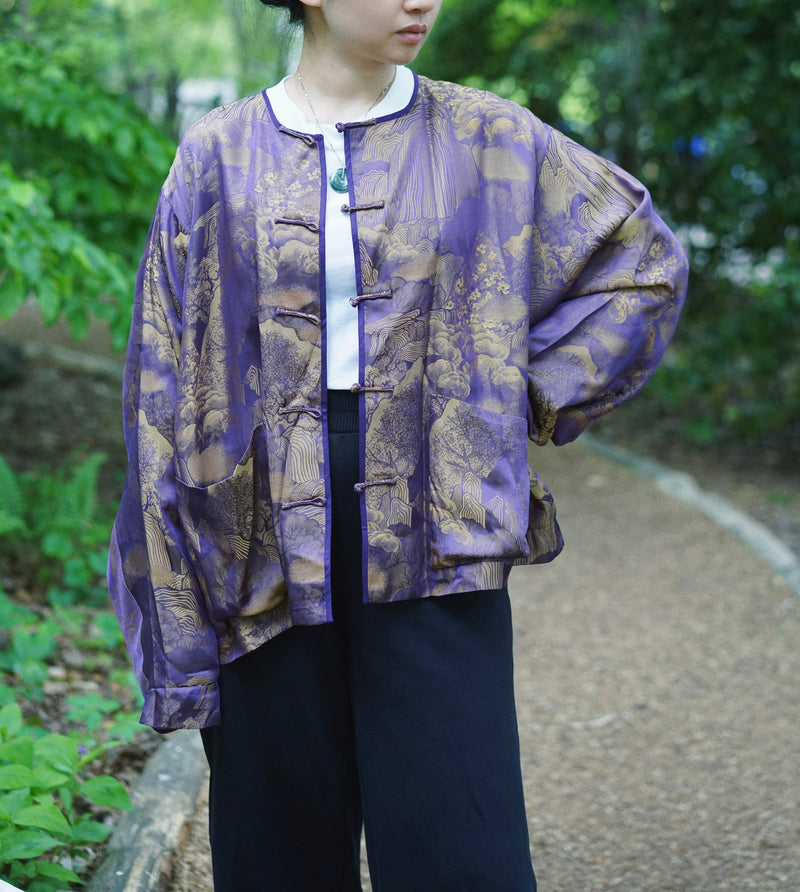 SHAN YUN WEN PURPLE JACKET