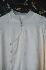 ZHU YE WEN IVORY BLOUSE